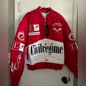 Civil Regime Exclusive Racing Jacket, Size Medium